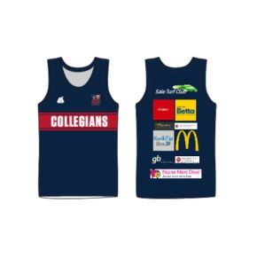 Training Singlet (BLUE) - Collegians CC