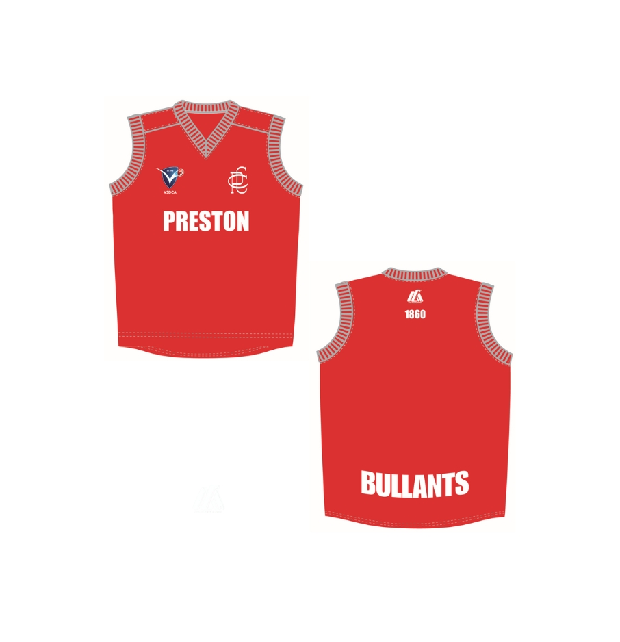 One Day Playing Vest - Preston Cricket Club