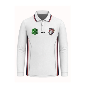 Two Day Playing T-Shirt Long Sleeve (White) - DRBVCC