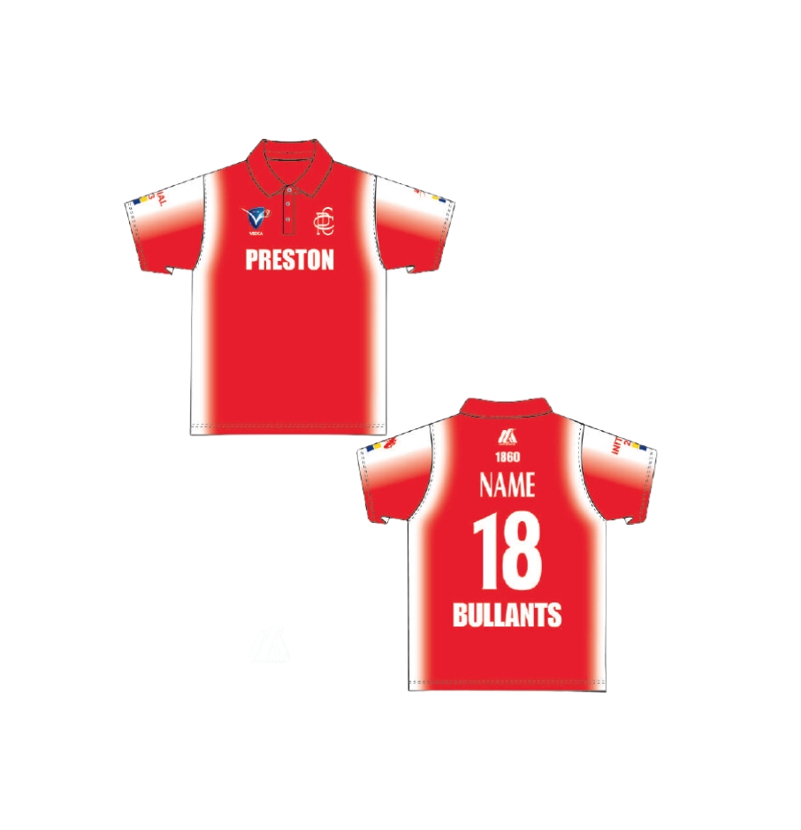 One Day Playing T-Shirt Short Sleeve - Preston Cricket Club